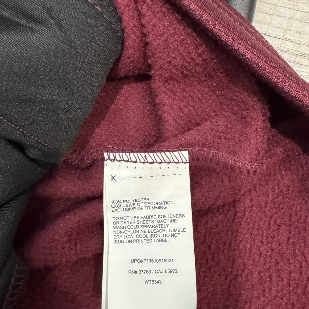 Ben Hogan Performance Golf 1/4 Zip Red Pullover Men's 2XL Micro Jacquard Cover